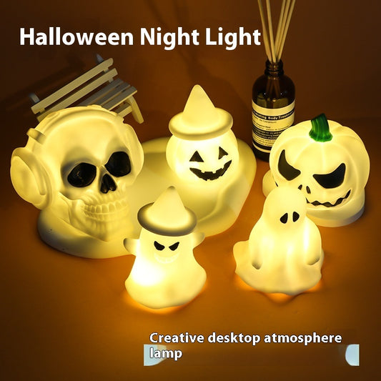 Halloween LED Pumpkin & Ghost Night Lamp