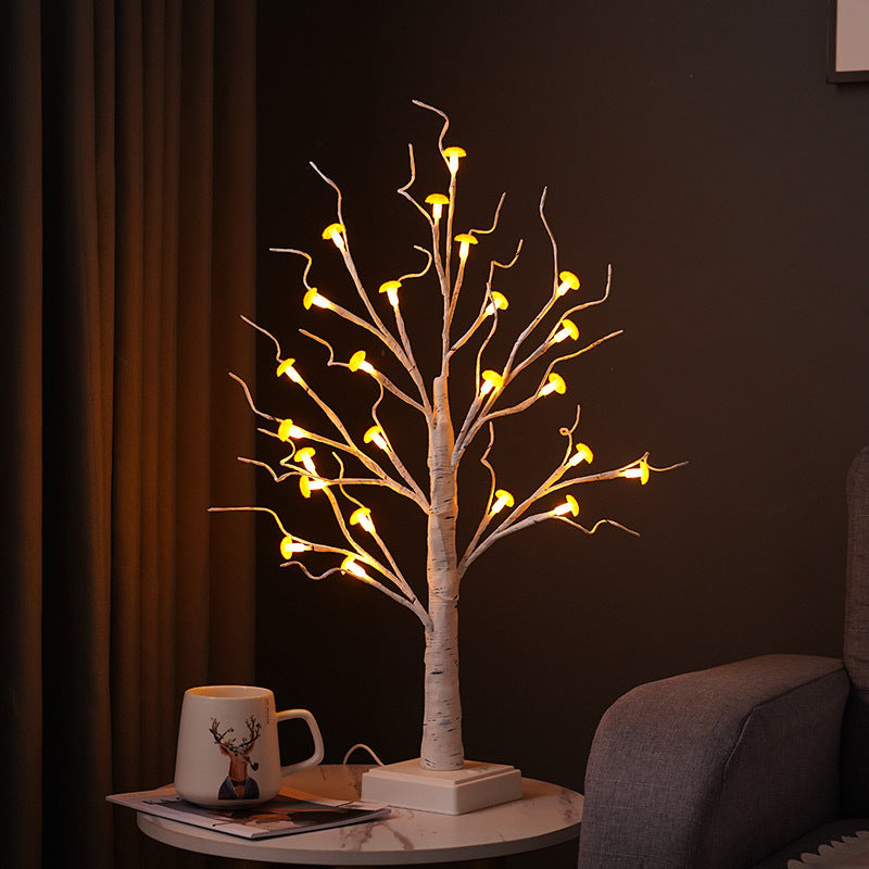 Mushroom Tree Lamp Led Indoor Home Decoration