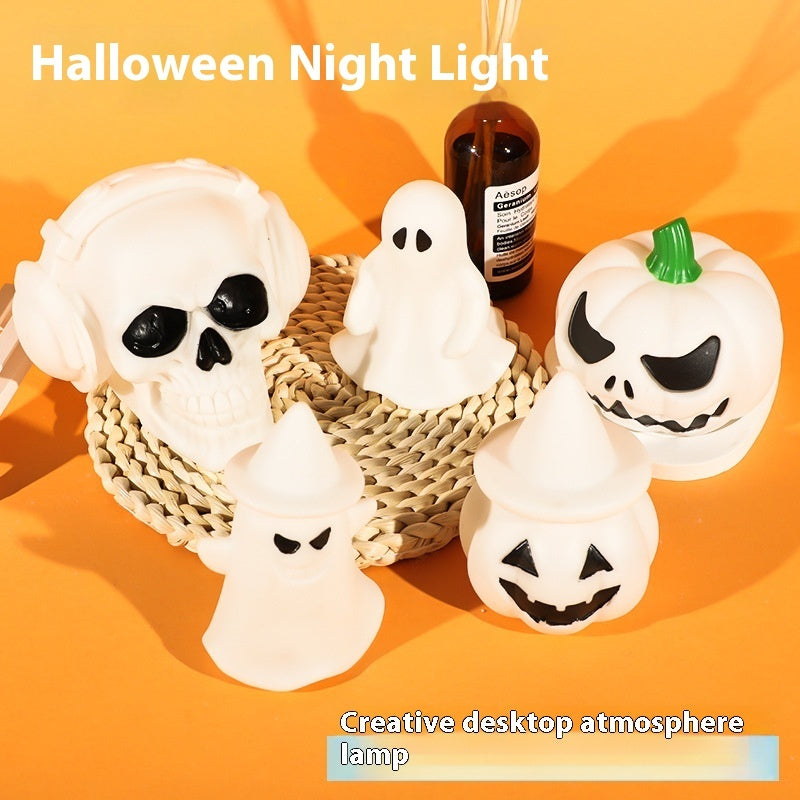 Halloween LED Pumpkin & Ghost Night Lamp
