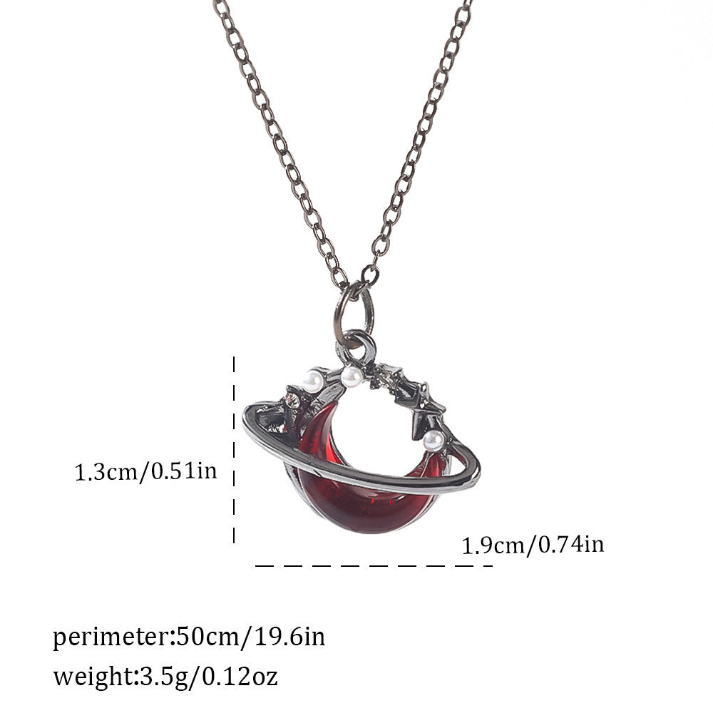 Dark Style Halloween Spider Bat Necklace