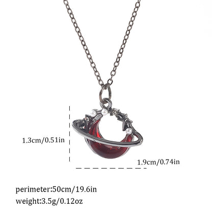 Dark Style Halloween Spider Bat Necklace