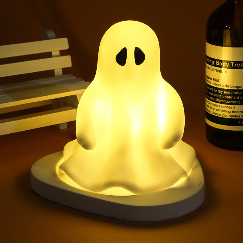 Halloween LED Pumpkin & Ghost Night Lamp